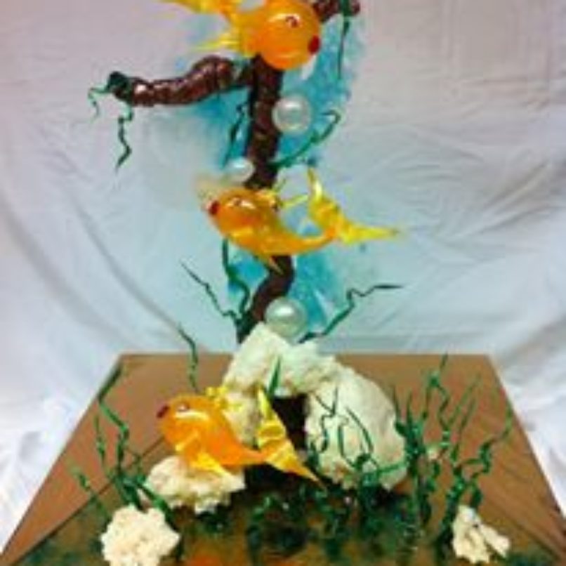 Zarte Unterwasserwelt