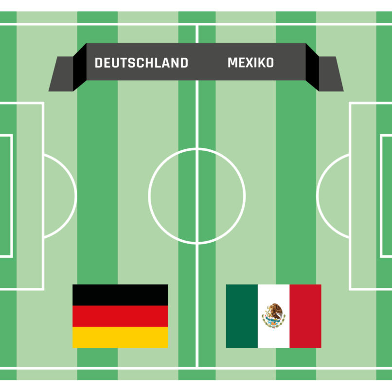 Fußball WM 2018 Deutschland : Mexico am 17.06.18