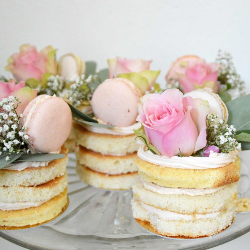 Mini-Naked Cakes