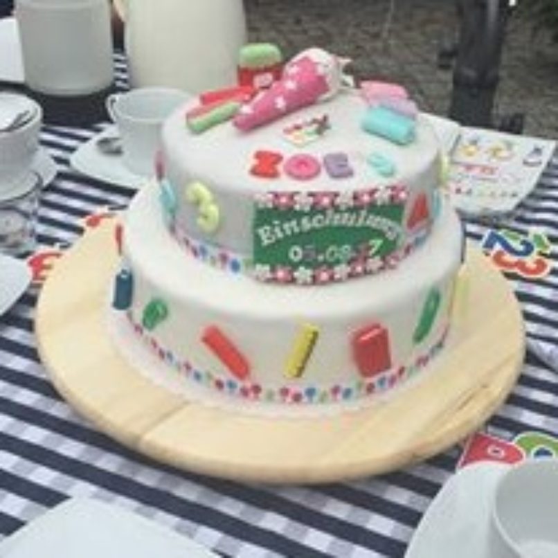 Tortenidee zum Schulanfang