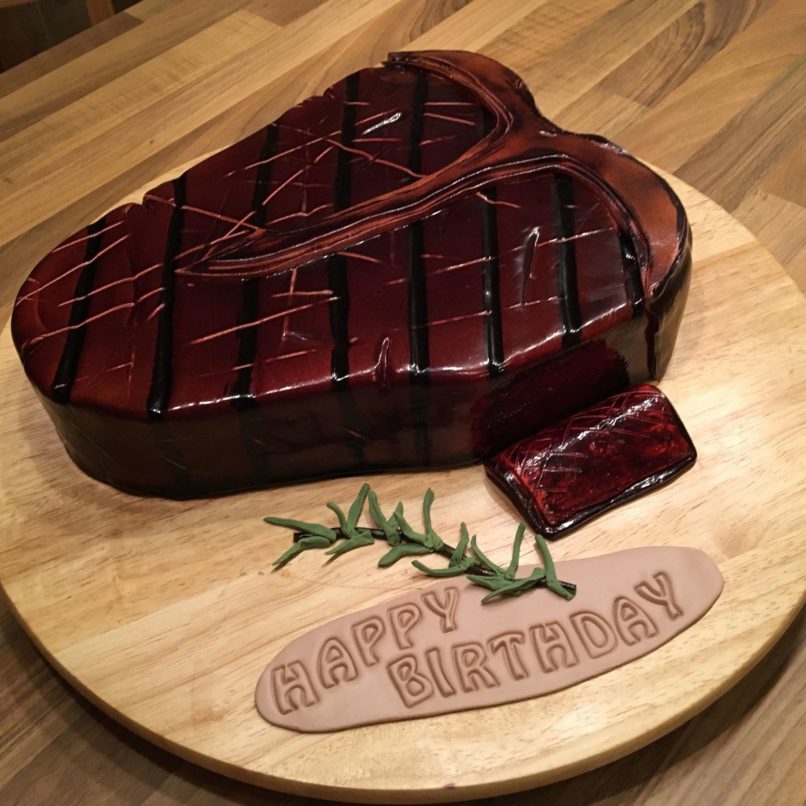 Erst mal ein Steak