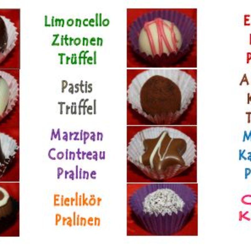 Pralinen Auswahl