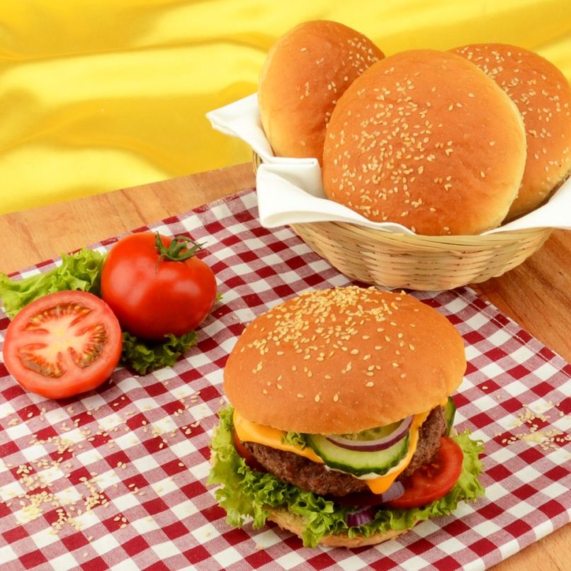 Backmischung Burger Buns