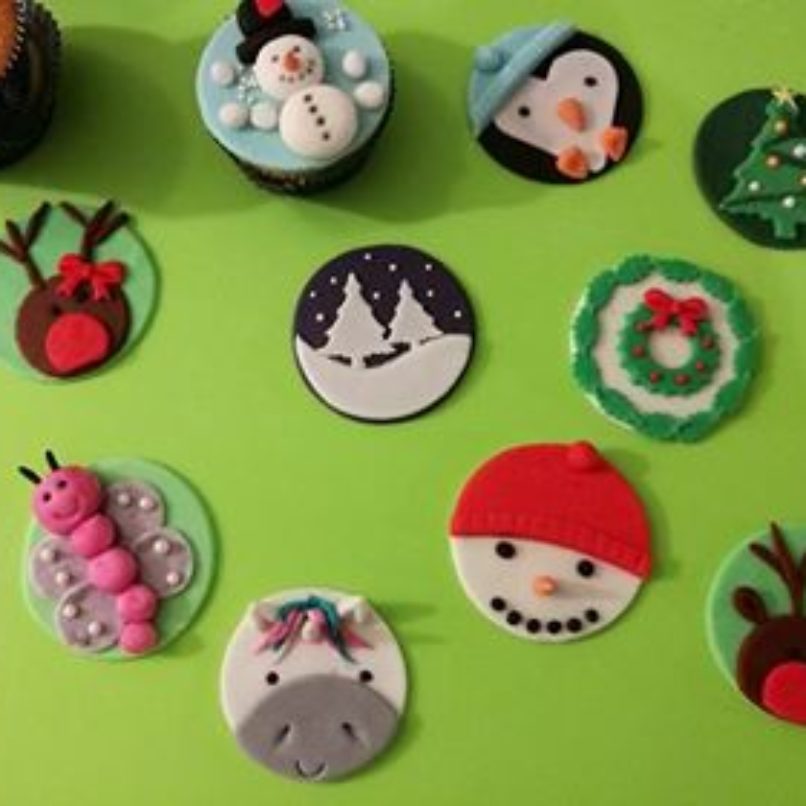 Weihnachtliche Muffins