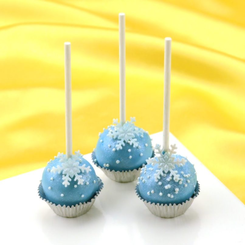 Winterliche Cake Pops