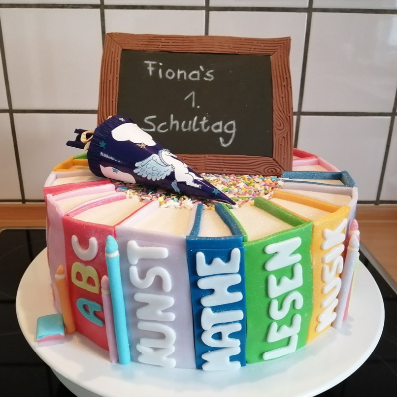 Kunterbunt und zuckersüß am 1. Schultag