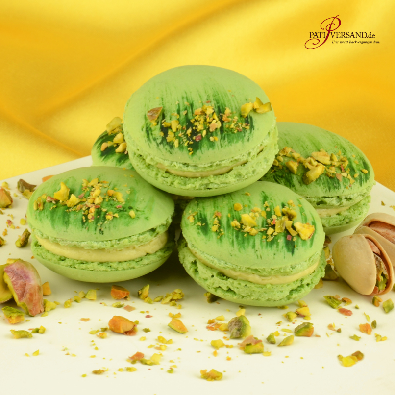 Pistazien-Macarons