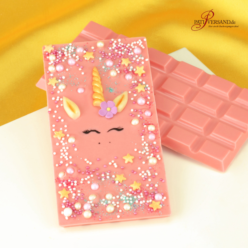 Schokoladentafel Einhorn