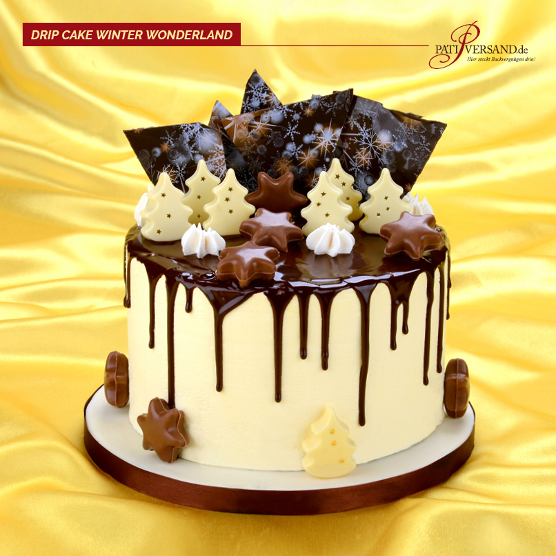 Drip Cake Winter Wonderland