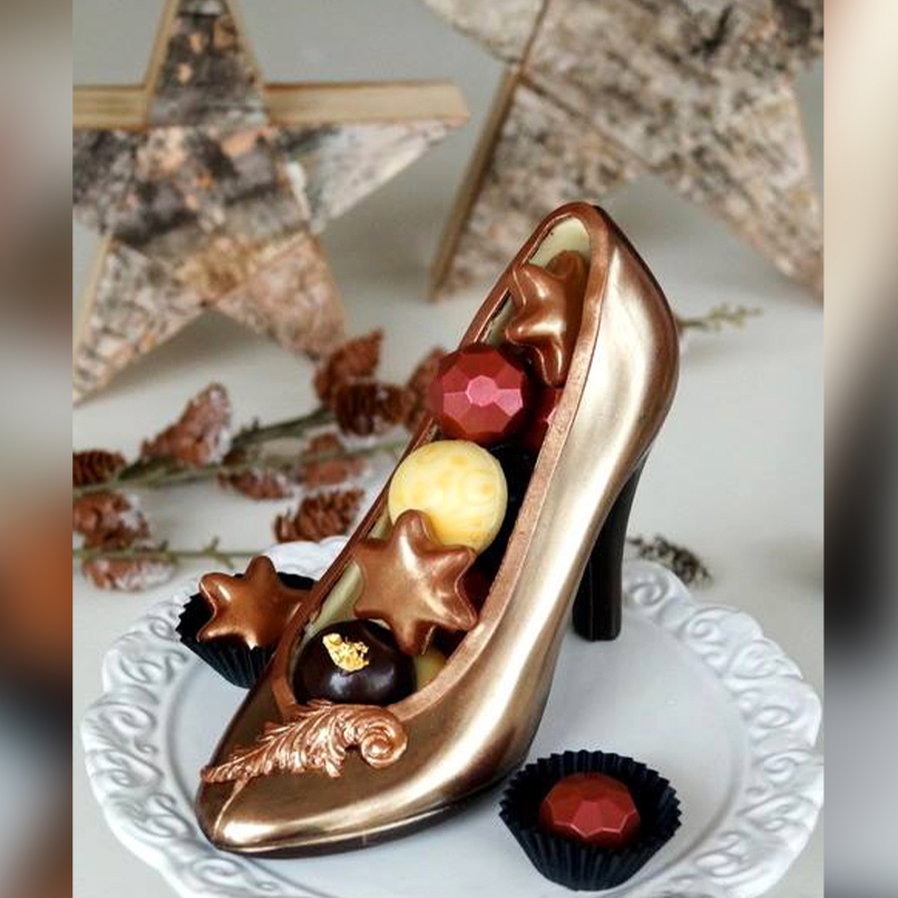 Weihnachtlicher Sweet High Heel