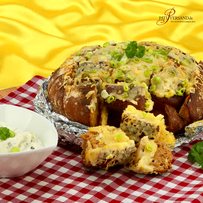 Aromatisches Käse-Zupf-Brot