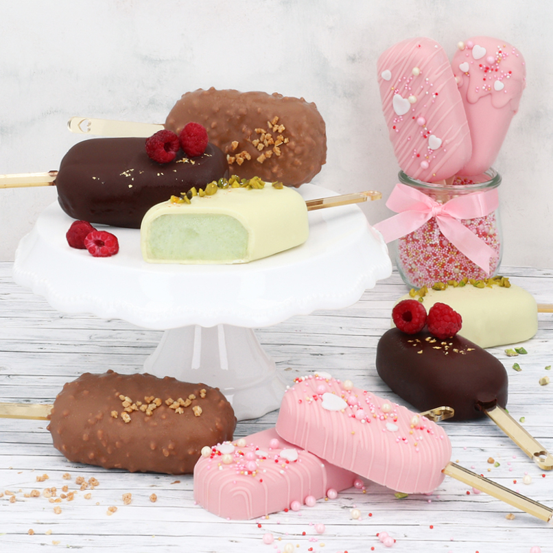 Mit Cakesicle-Formen Eis zaubern