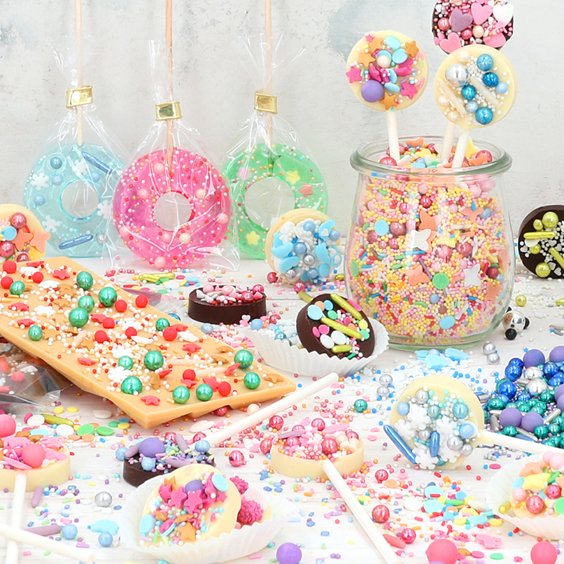 Auf die Sprinkles, fertig, los!