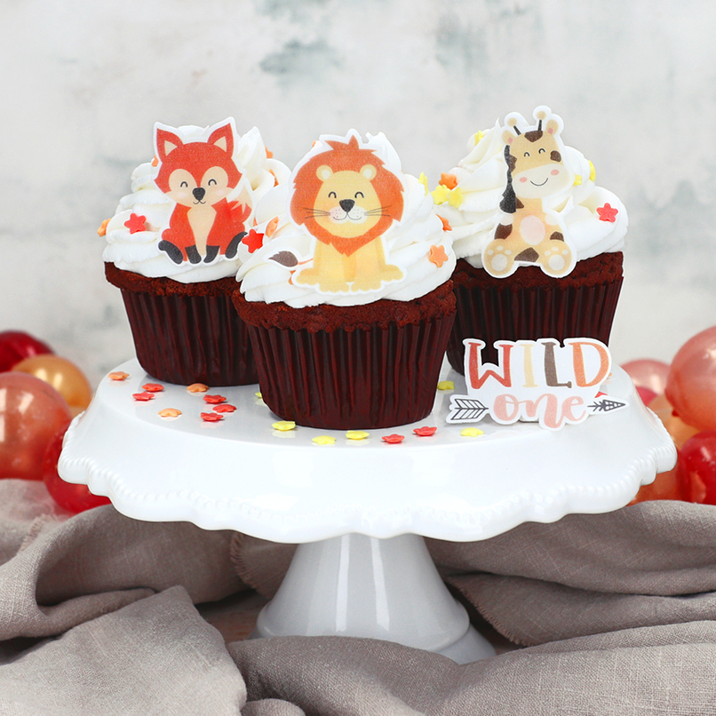 Rooaar! Wildtier-Cupcakes selber zaubern