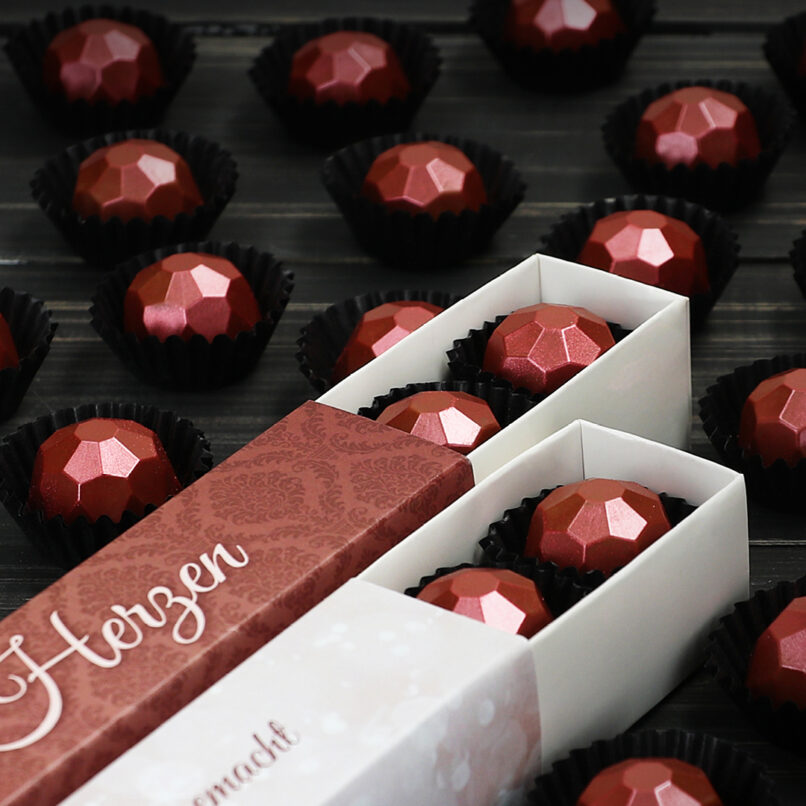 Schimmernder Pralinengenuss