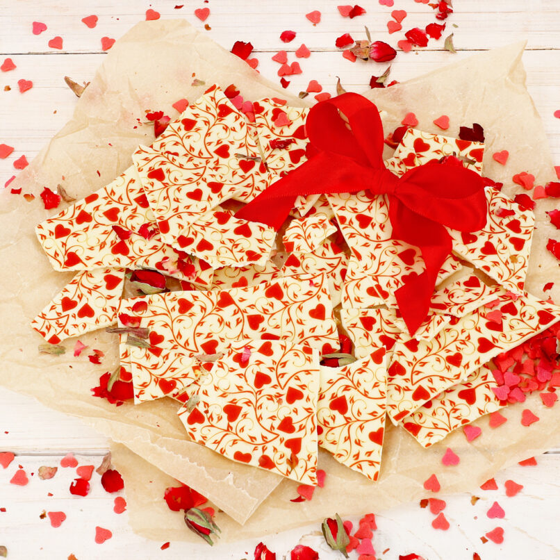 Verliebte Schokolade