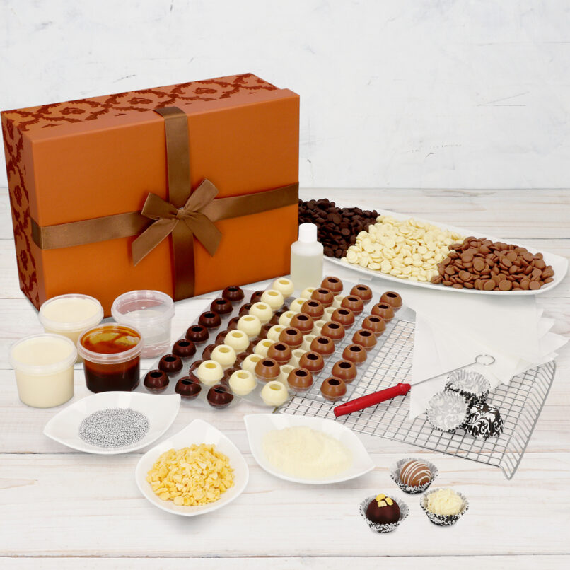 Der Start in die Pralinenproduktion