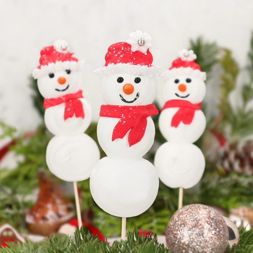 Zuckersüße Schneemänner