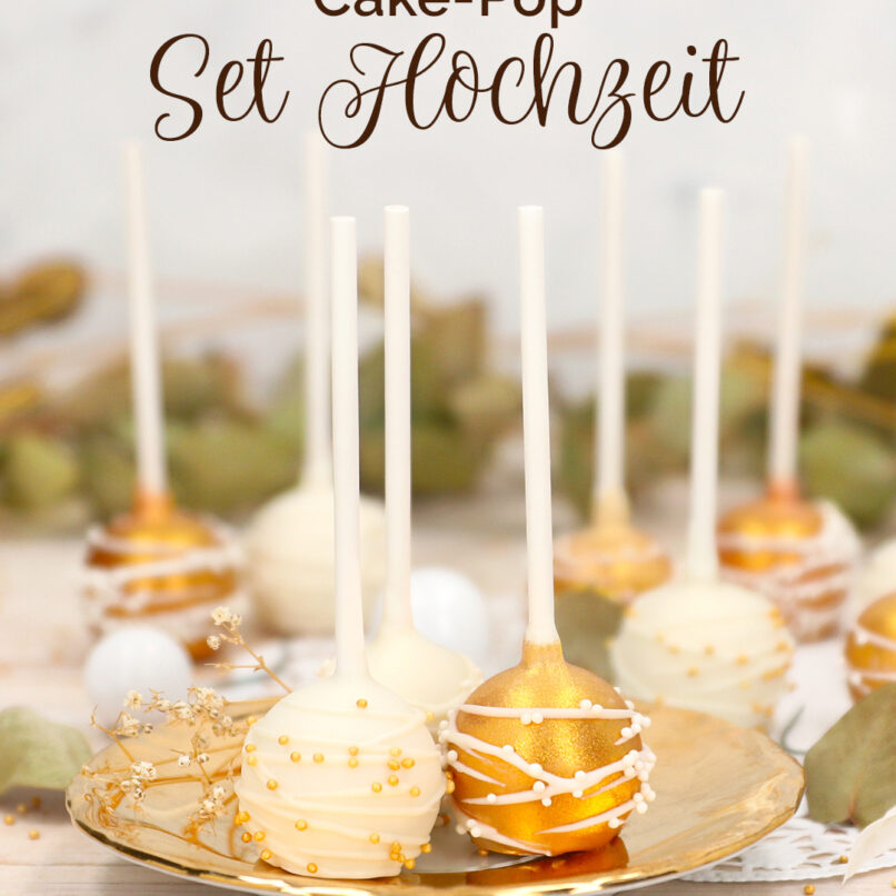 Cake-Pops für die Hochzeit: Edle Hingucker & süße Gastgeschenke
